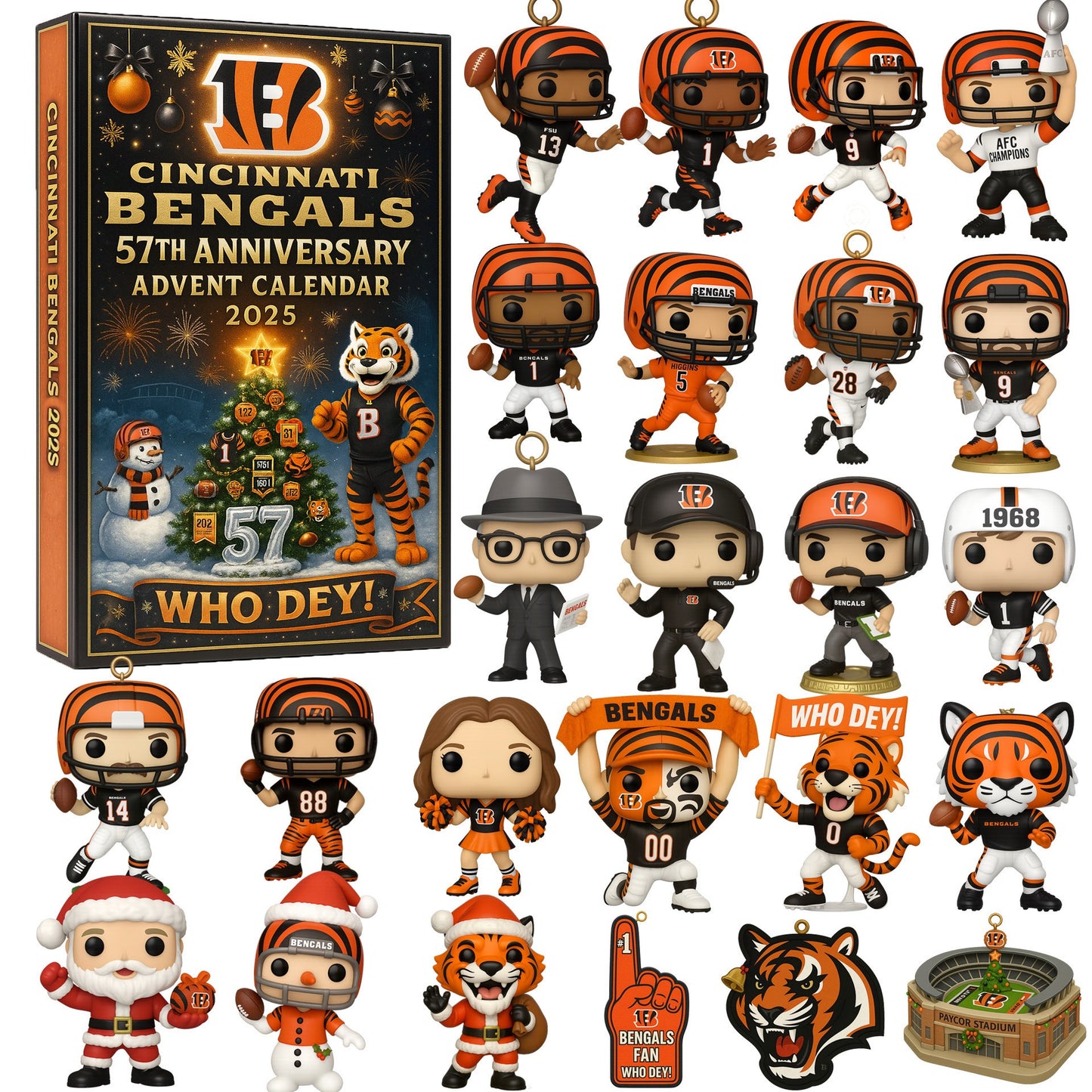 CCBG Cincinnati Bengals 2025 advent calendar LNTH
