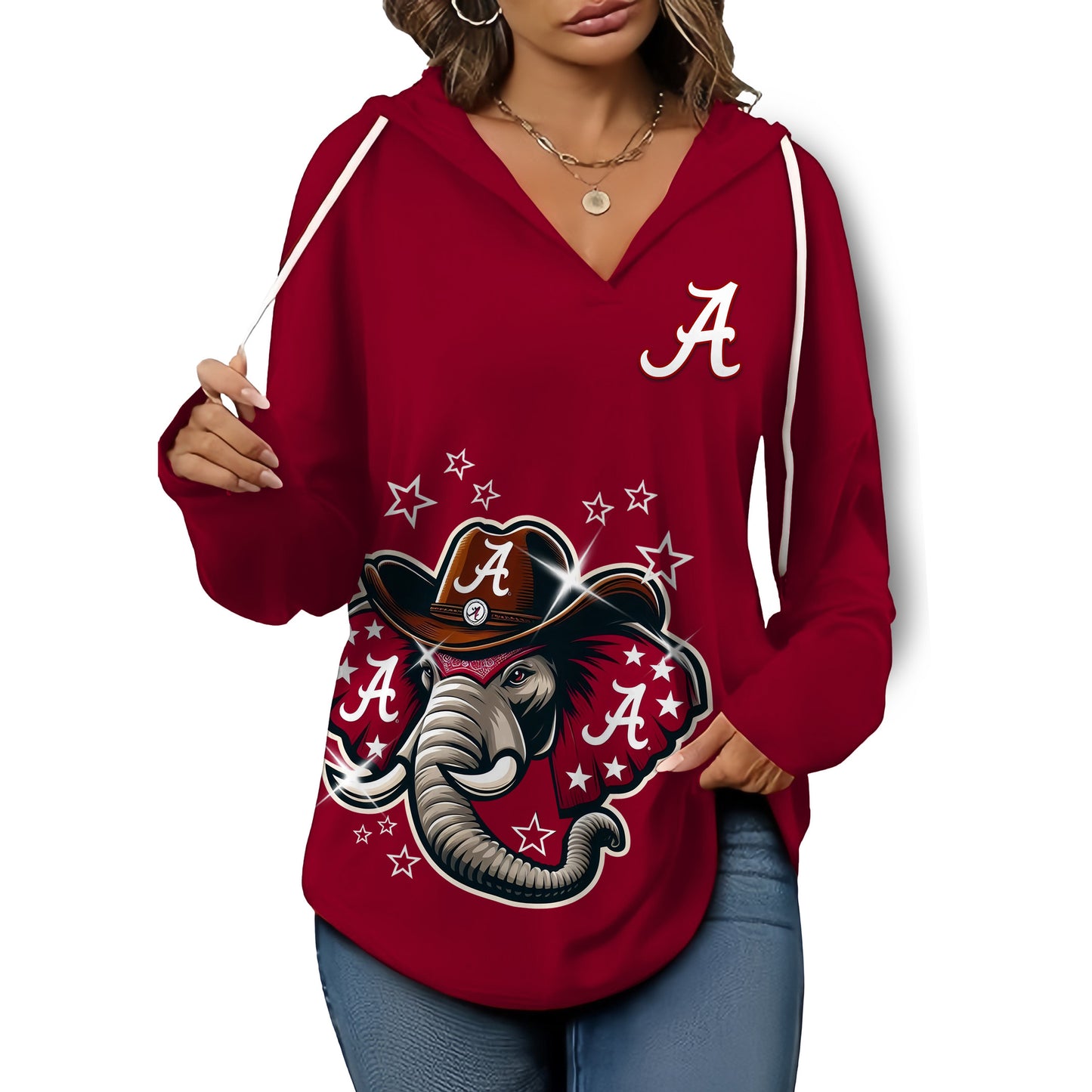 ACT V-neck Hooded Sweatshirt LHC