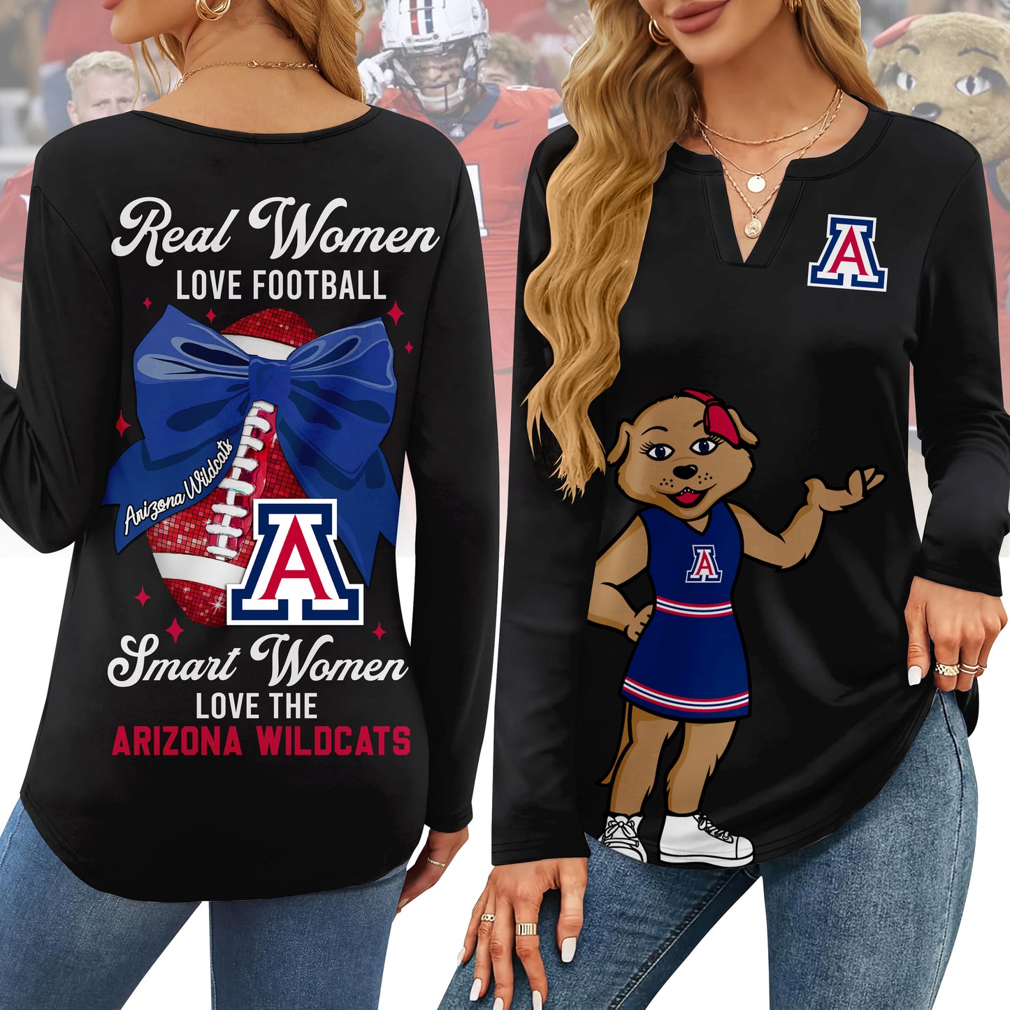 AWC V-neck Long Sleeve Shirt TMN