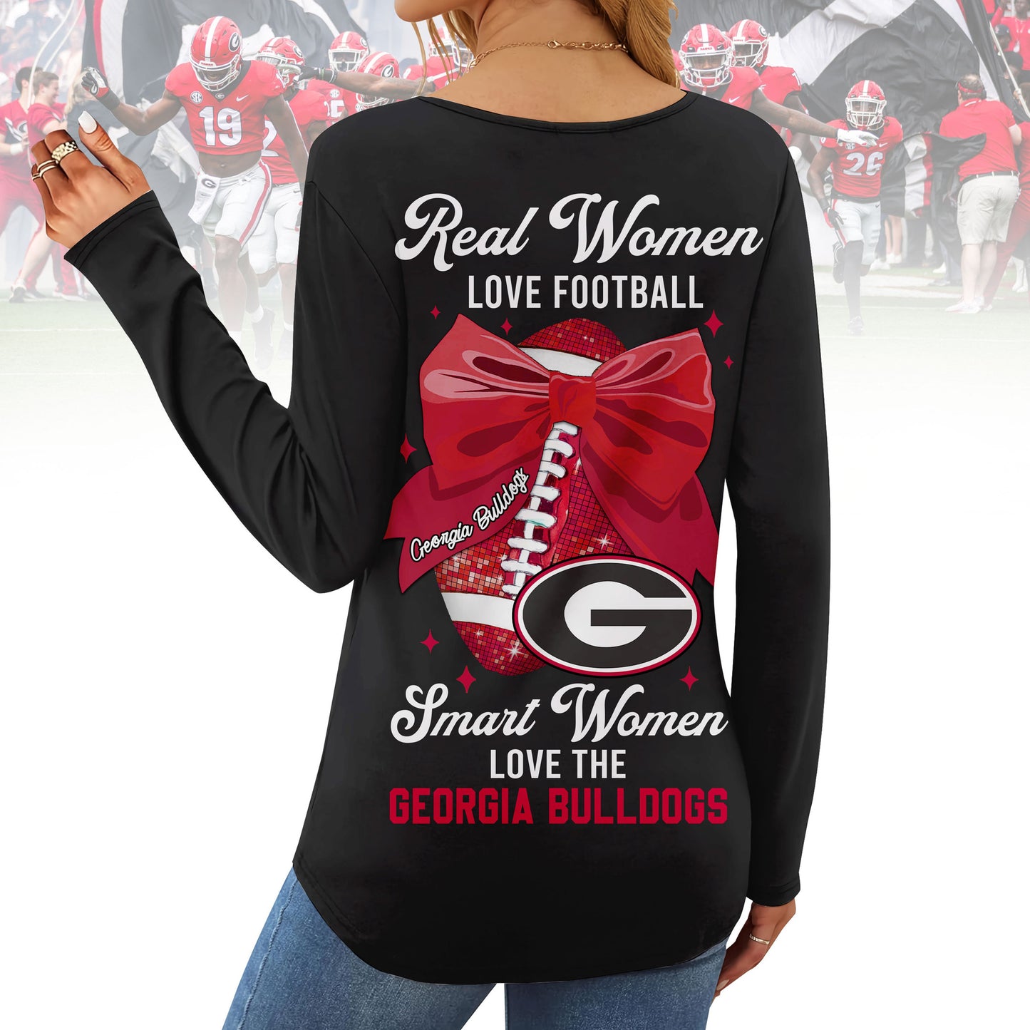 GGBD V-neck Long Sleeve Shirt TMN