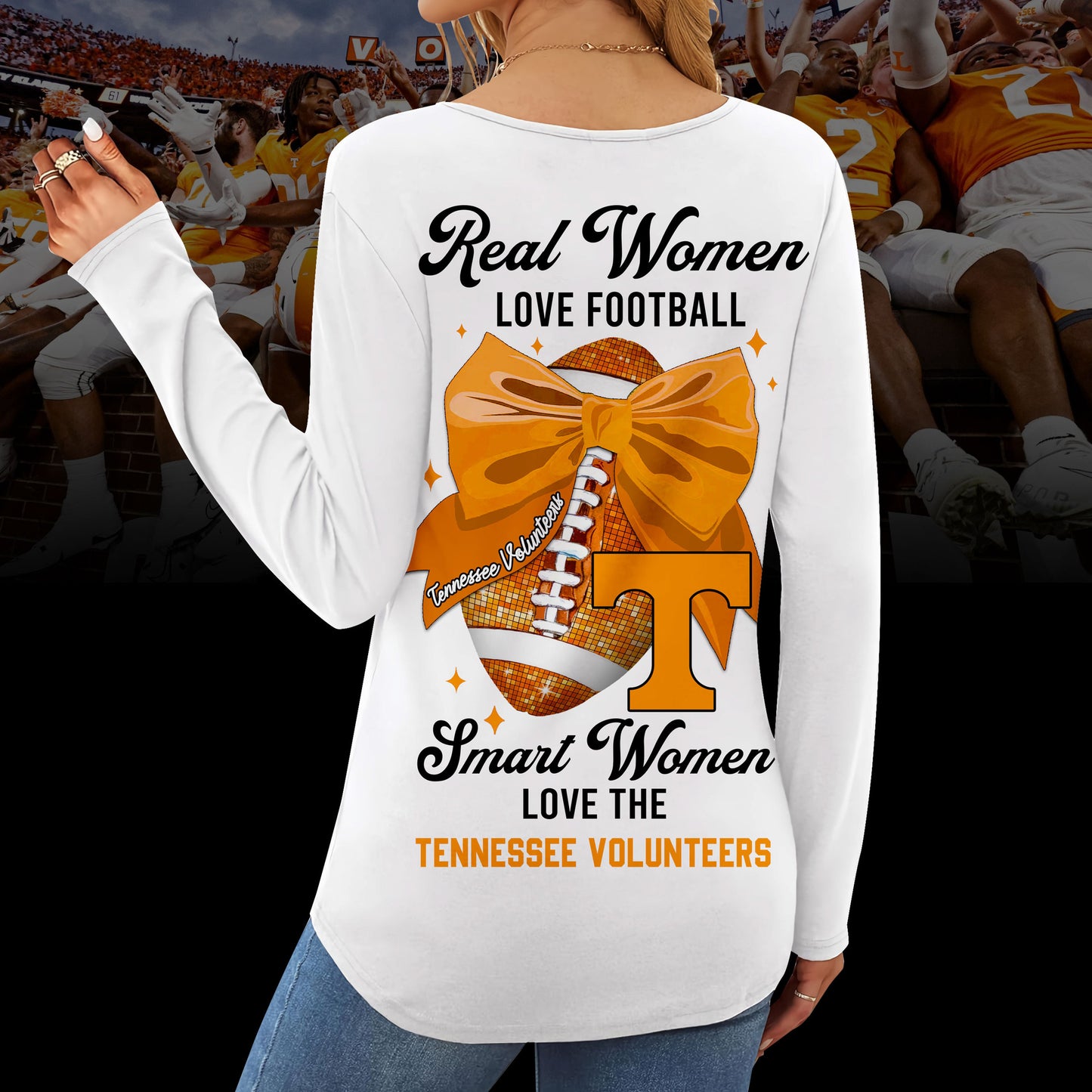 TVF V-neck Long Sleeve Shirt TMN