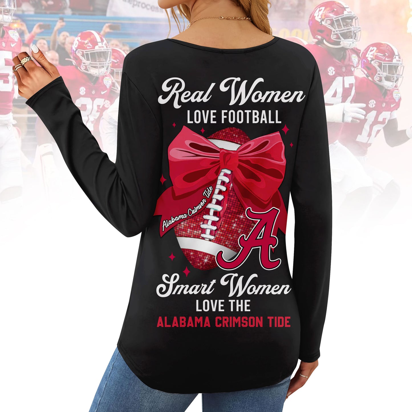 ACT V-neck Long Sleeve Shirt TMN