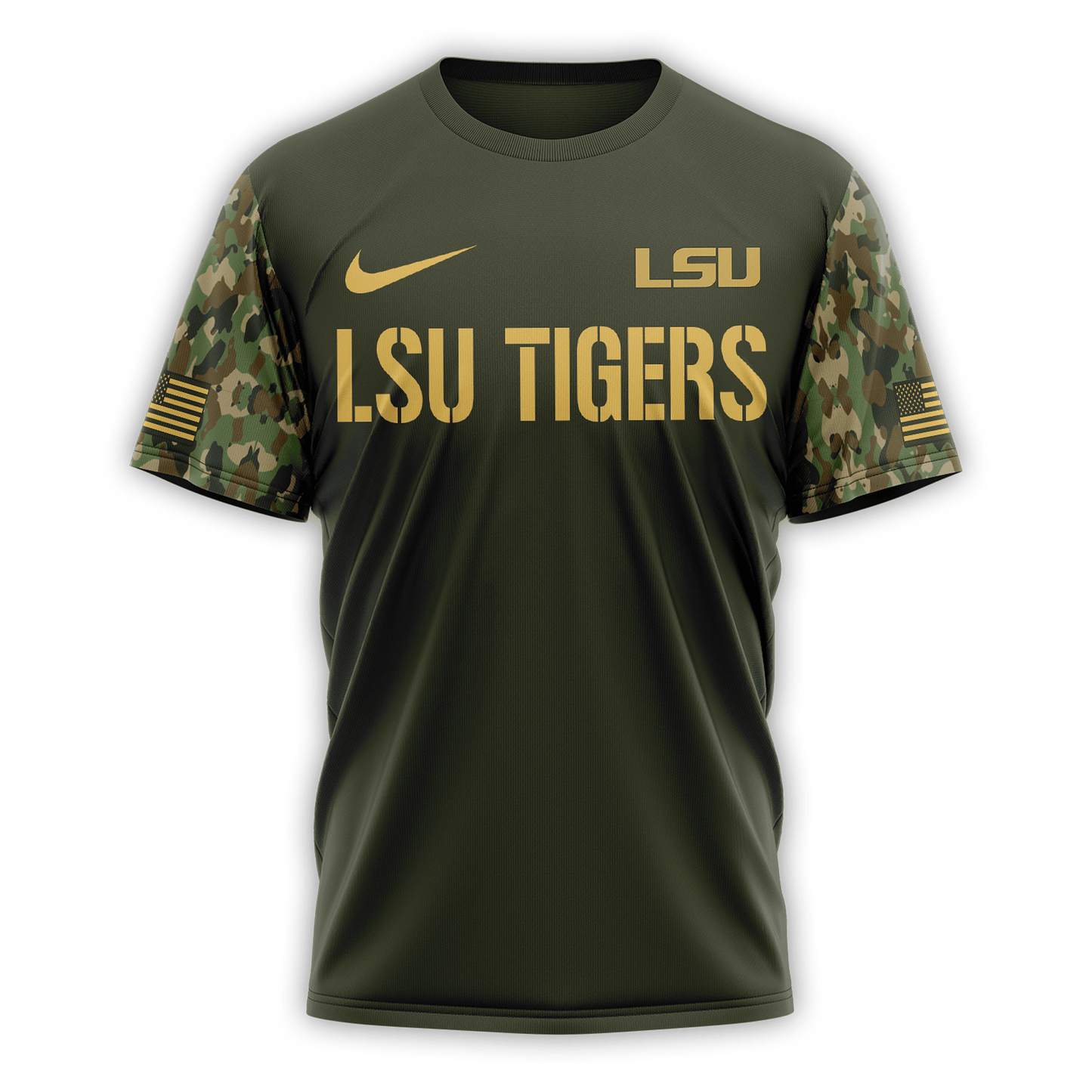 PREMIUM LSU 3D SHIRT MH