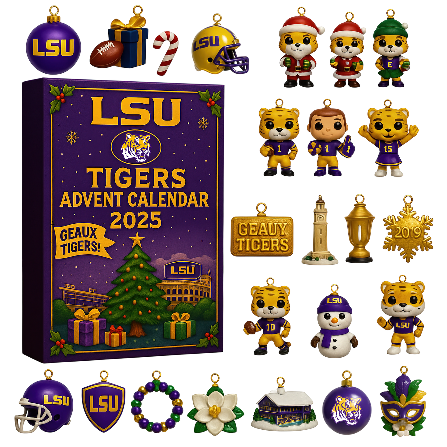 LSU Premium Advent Calendar 2025 DAT