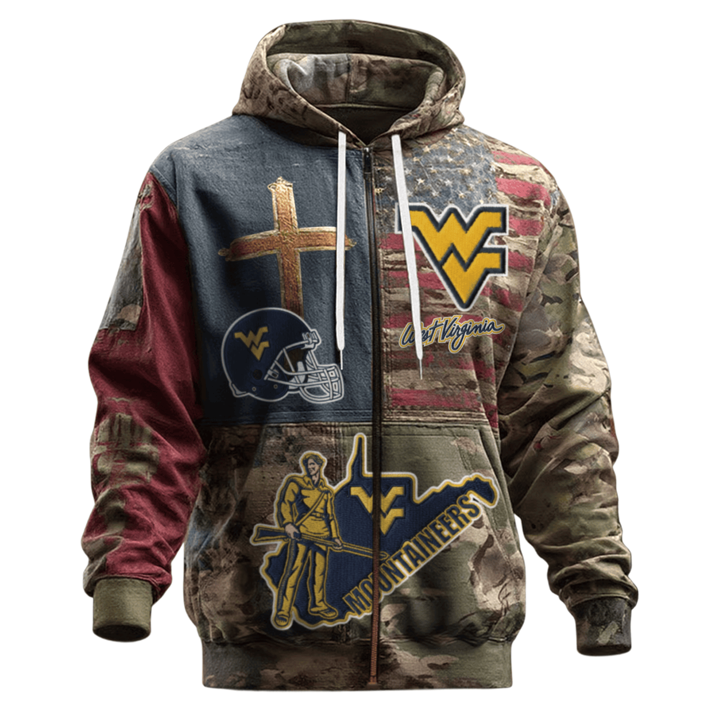 PREMIUM WVM 3D Men's Vintage Casual Hoodie LNTH