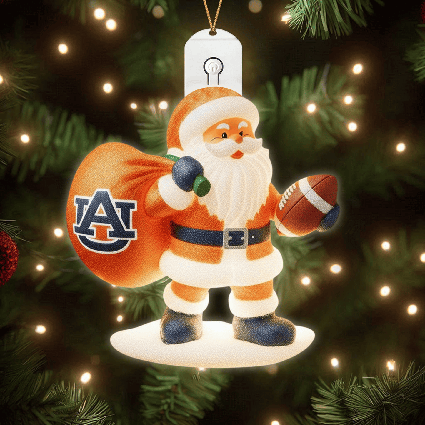 COMBO ABTG CHRISTMAS TREE TOPPER WITH LED ORNAMENT LNTH