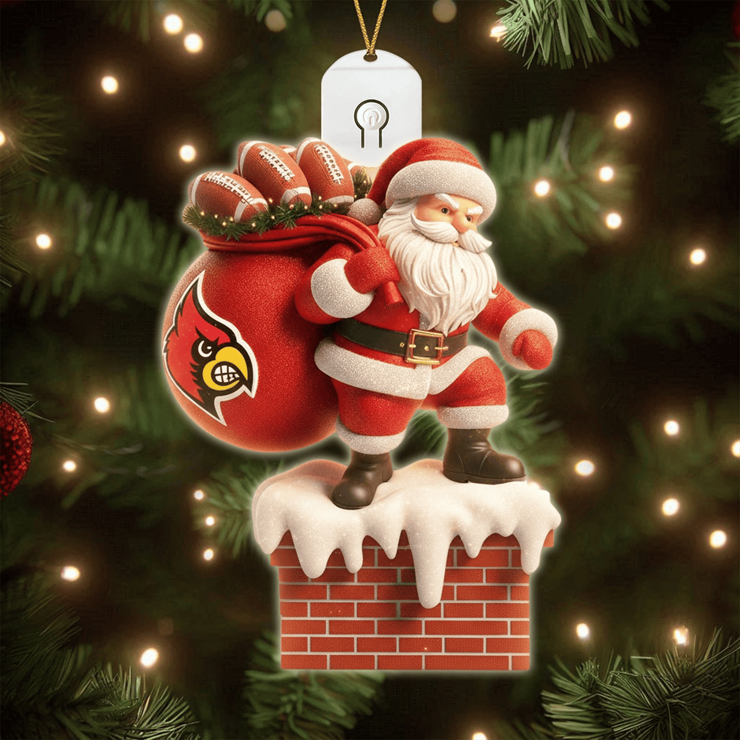 COMBO LVC CHRISTMAS TREE TOPPER WITH LED ORNAMENT LNTH