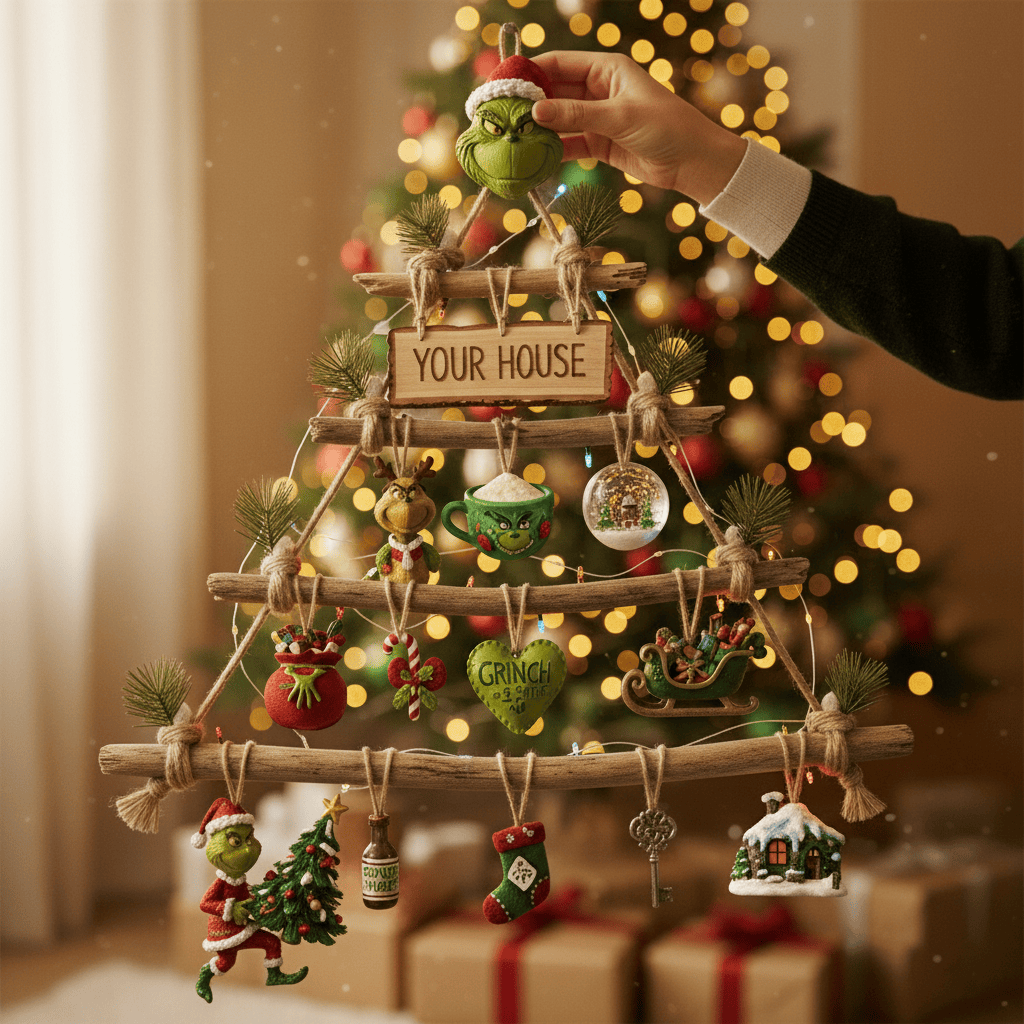 TGR Premium Rustic Wall Christmas Tree HTTT