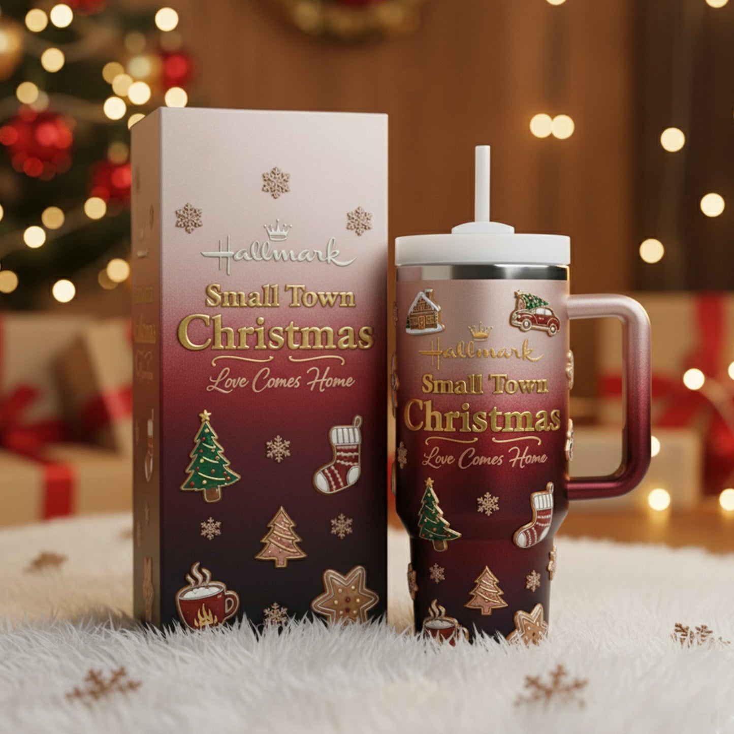 HMTV 40oz Tumbler With Handle LNTH