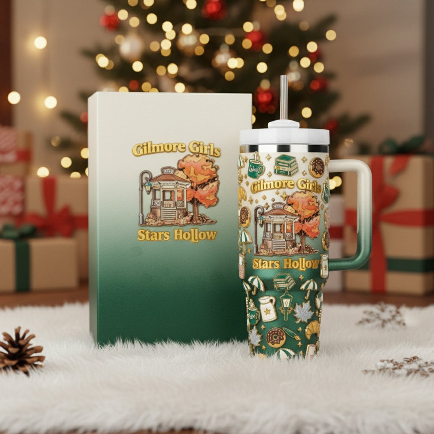 GMG 40oz Tumbler With Handle LNTH