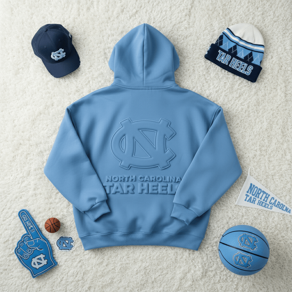 UNC Embossed Hoodie HTTT