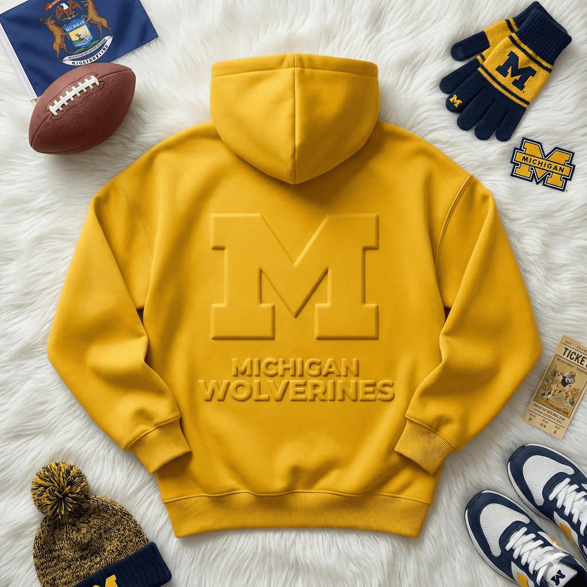 Premium MWR Embossed Hoodie HTTT