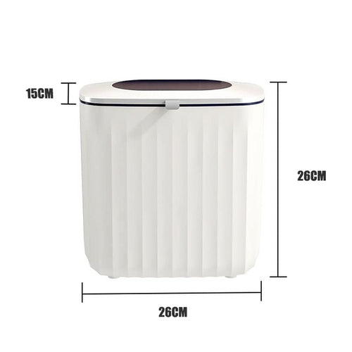 Organizer Small Trash Can Plastic Wall Garbage Bin Cleaning Tools Kitchen Accessories