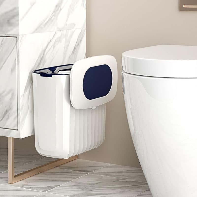 Organizer Small Trash Can Plastic Wall Garbage Bin Cleaning Tools Kitchen Accessories