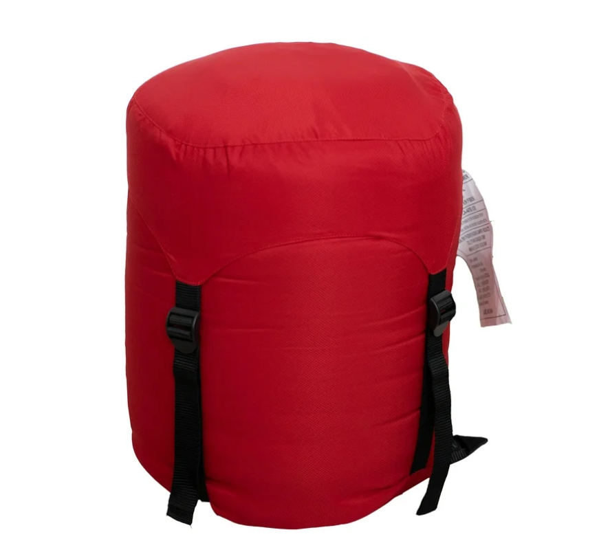 (2 pack) Ozark Trail 10-Degree Cold Weather Mummy Sleeping Bag with Soft Liner, Red, 85"x33"