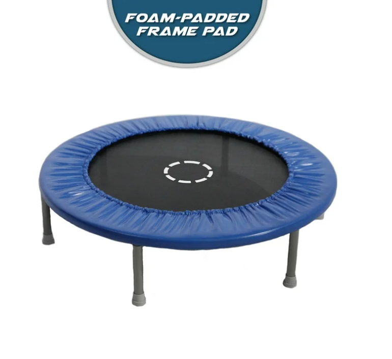 Sportspower TruJump 40-Inch Mini Trampoline, Blue