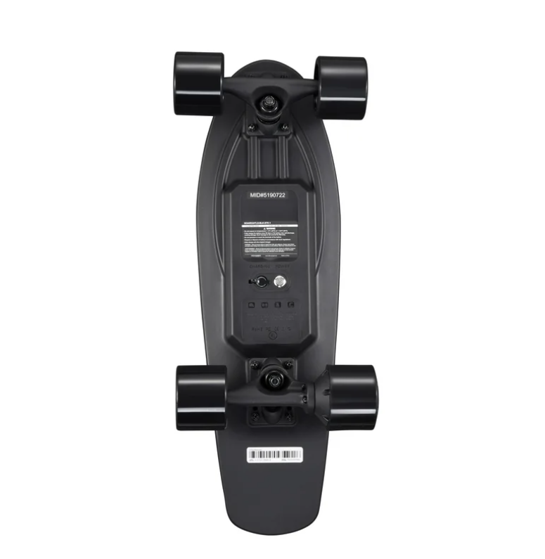 Voyager Tailspin Electric Skateboard for Beginners, Kids and Teenagers .Black,2816 oz