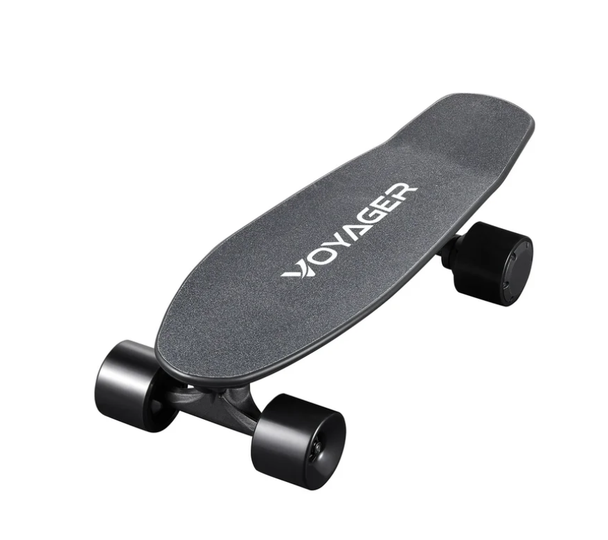 Voyager Tailspin Electric Skateboard for Beginners, Kids and Teenagers .Black,2816 oz