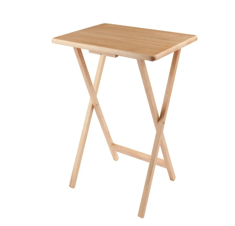 Winsome Alex 5-Pc Snack TaWinsome Alex 5-Pc Snack Table Set, Natural Finishble Set, Natural Finish