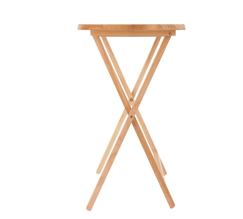 Winsome Alex 5-Pc Snack TaWinsome Alex 5-Pc Snack Table Set, Natural Finishble Set, Natural Finish