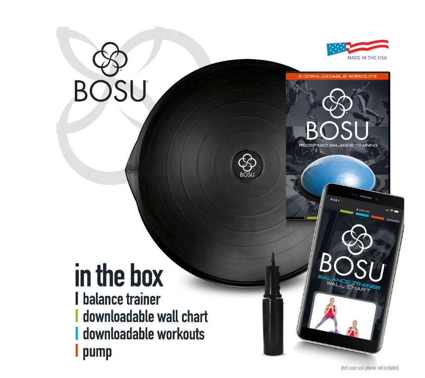 Bosu Multi Functional Home Gym 26" Original Balance Strength Board