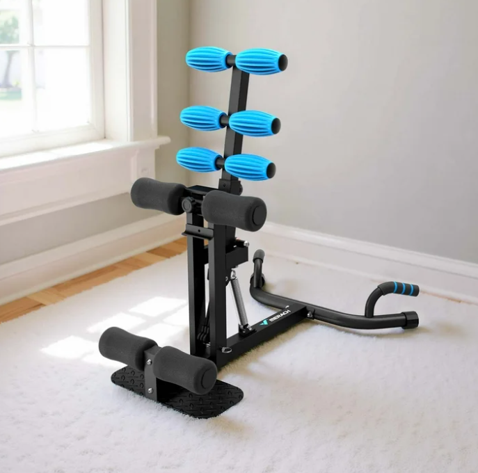 MERACH Adjustable Glutes Trainer & Deep Squat Machine - Core Leg Strengthener for Gym Workouts
