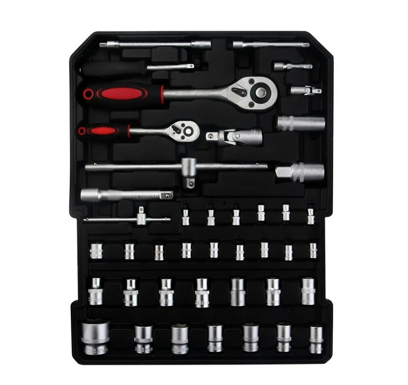 Zimtown 799 PCS Tool Kit with Tools and Wheels, Hand Tool Set for Househould