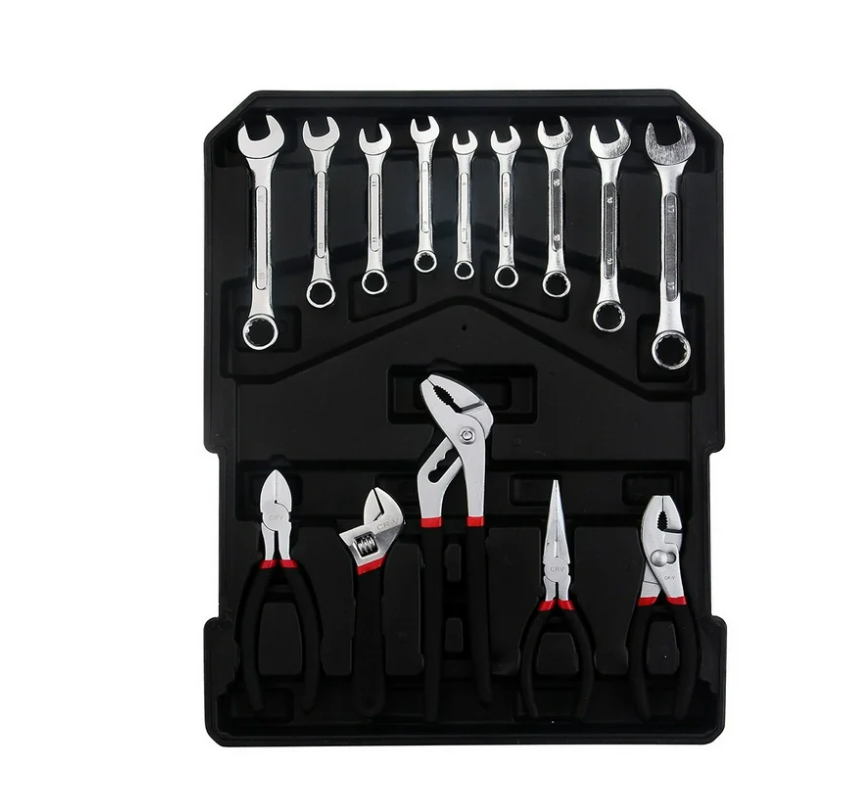 Zimtown 799 PCS Tool Kit with Tools and Wheels, Hand Tool Set for Househould