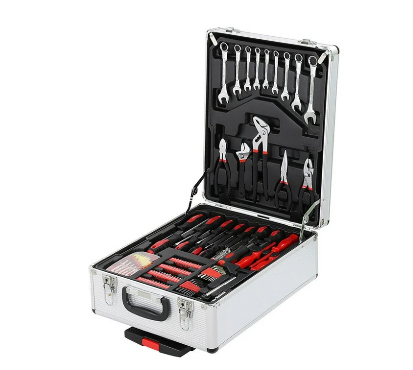 Zimtown 799 PCS Tool Kit with Tools and Wheels, Hand Tool Set for Househould