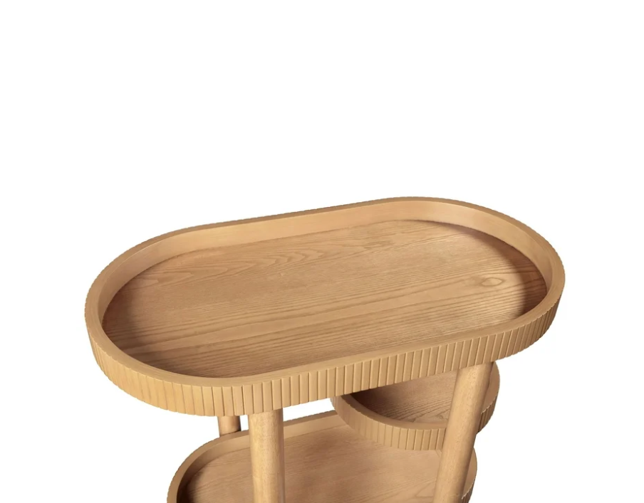 Beautiful Drew Bar Cart by Drew Barrymore, Warm Honey