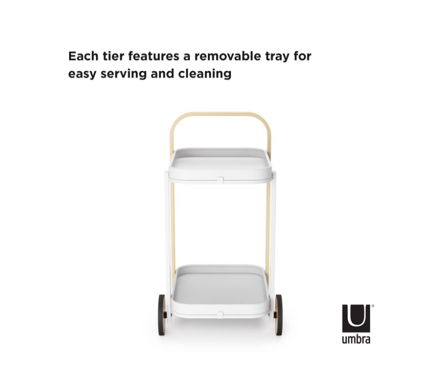 Umbra Bellwood Bar & Storage Cart