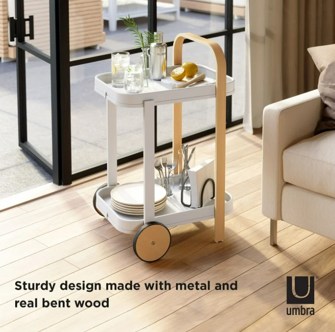 Umbra Bellwood Bar & Storage Cart