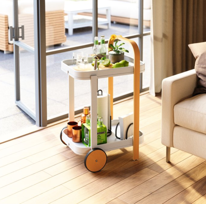 Umbra Bellwood Bar & Storage Cart