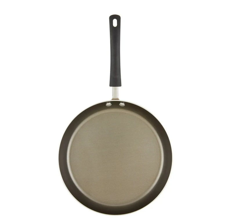 Farberware Easy Clean 22 Piece Nonstick Aluminum Cookware Set, Almond