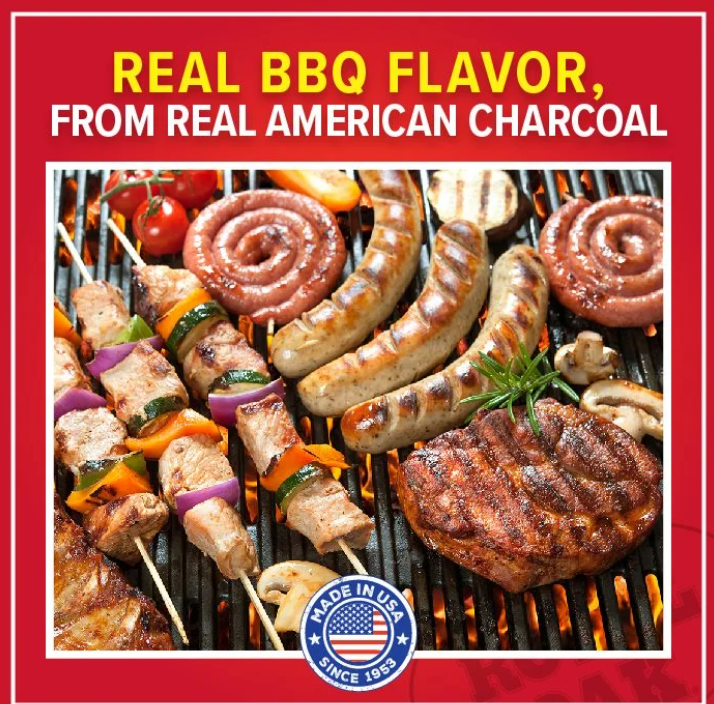 (3 pack) Royal Oak 100% All Natural Hardwood Charcoal Briquets 16 LBS