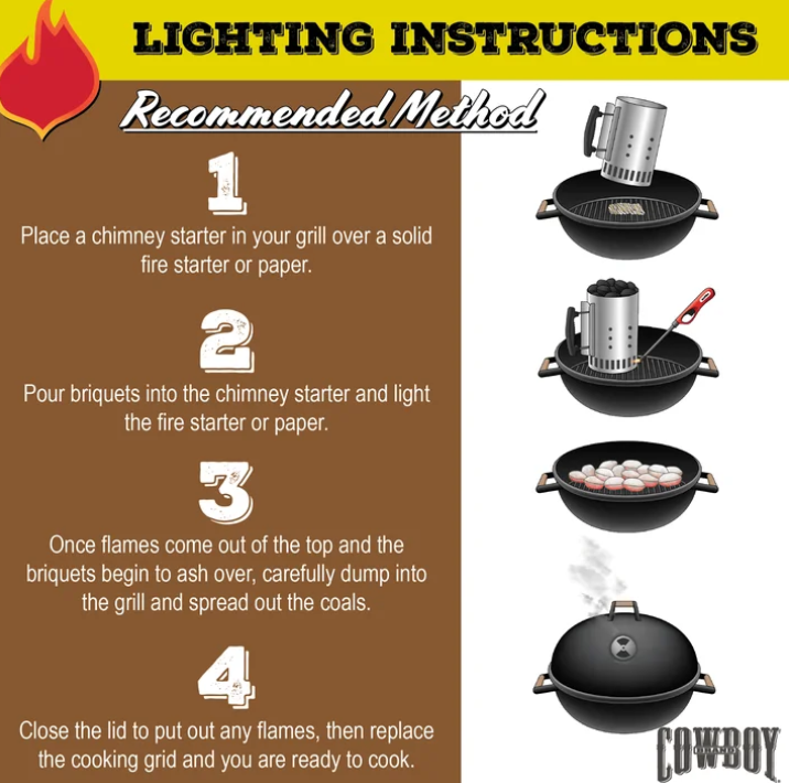(3 pack) Cowboy Hardwood Charcoal Briquets, 20 Pounds Each (Pack of 2, 40 Pound Total)