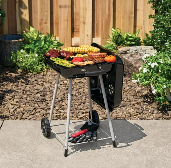(3 pack) Expert Grill 17.5" Charcoal Grill, with Wheels