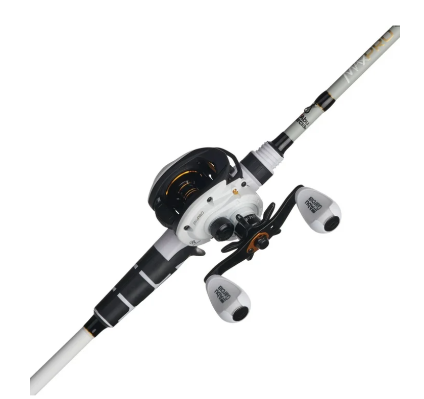 Abu Garcia Max Pro Baitcast Fishing Combo, 7' Medium Heavy Rod, Right Handed Reel