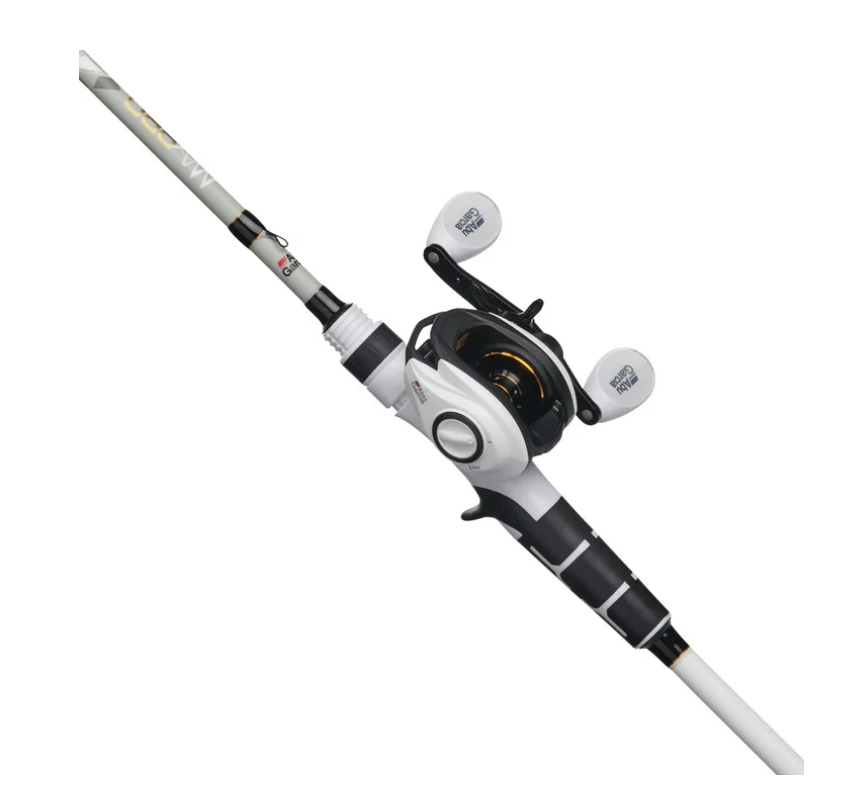 Abu Garcia Max Pro Baitcast Fishing Combo, 7' Medium Heavy Rod, Right Handed Reel
