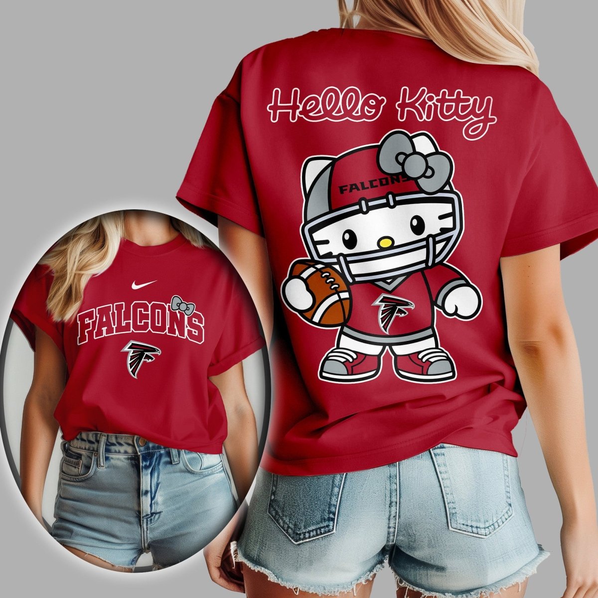 ATF Premium NFL Hello Kitty Women's Shirt TD