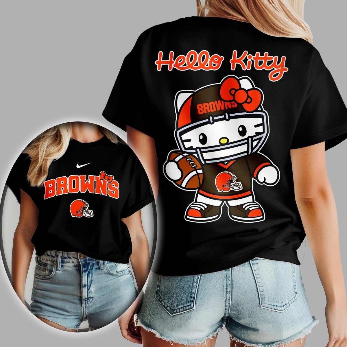 CLVB Premium NFL Hello Kitty Women's Shirt TD