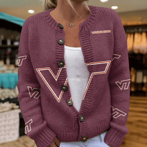 VTH CARDIGAN SWEATSHIRT WITH BUTTON 03 DAT