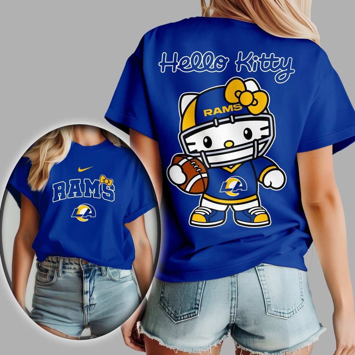 LARS Premium NFL Hello Kitty Women's Shirt TD