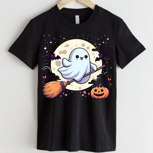 Premium Halloween 2025 Boo Witch T-Shirt