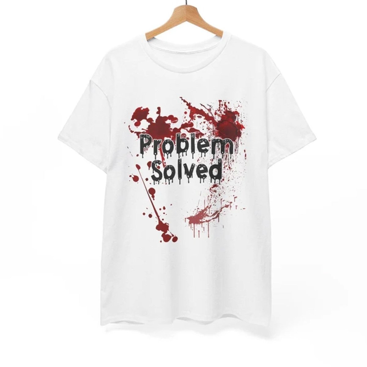 Premium Halloween 2025 Problem Solved T-Shirt
