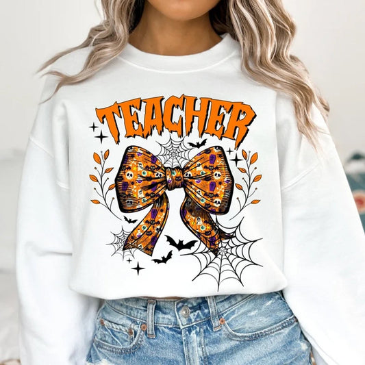 Premium Halloween 2025 Teacher T-Shirt