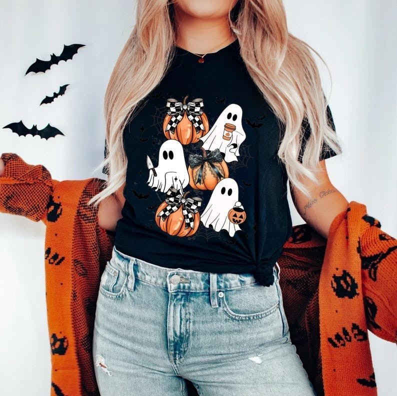 Premium Halloween Boo T-shirt