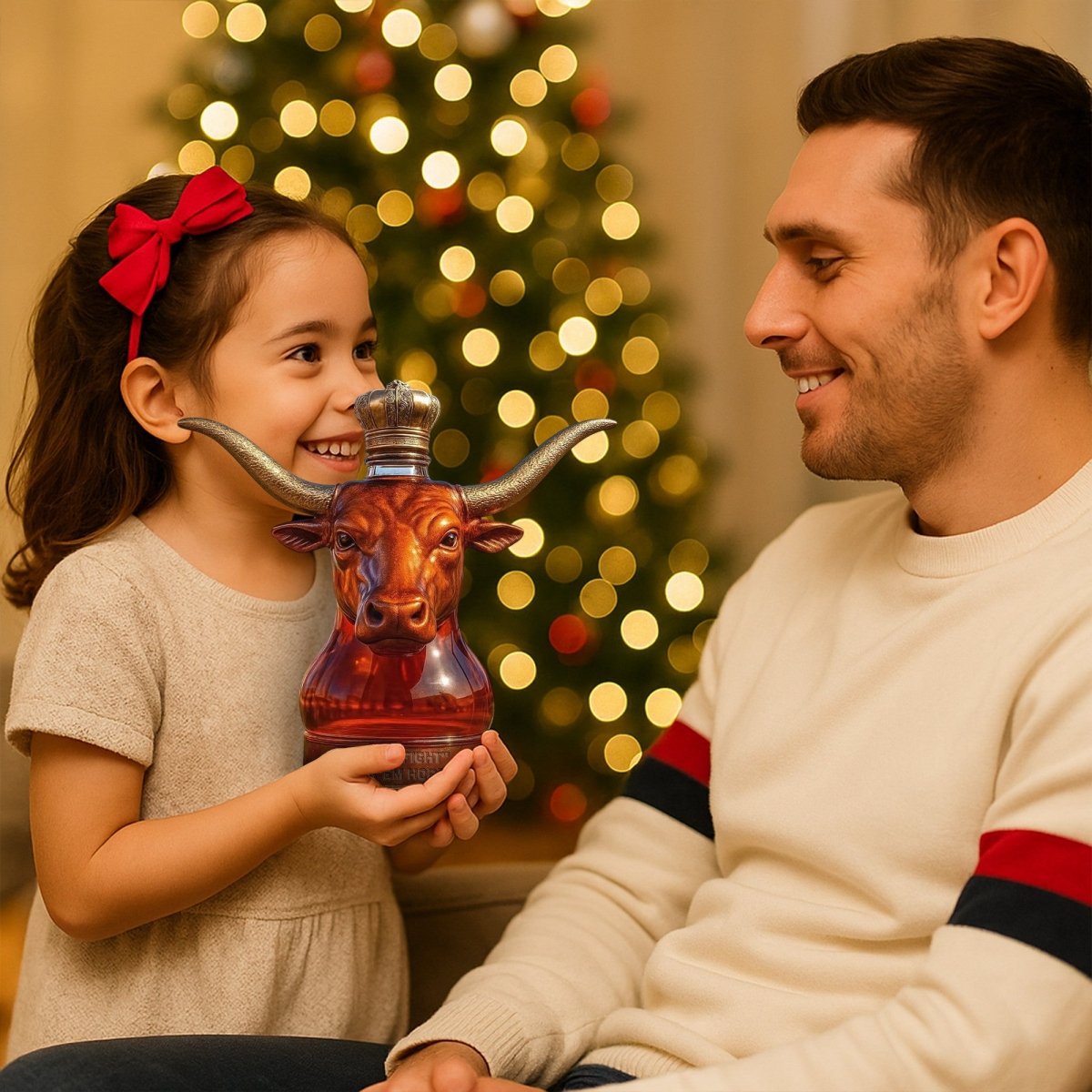 TLS PREMIUM GLASS WHISKEY BOTTLE DAT