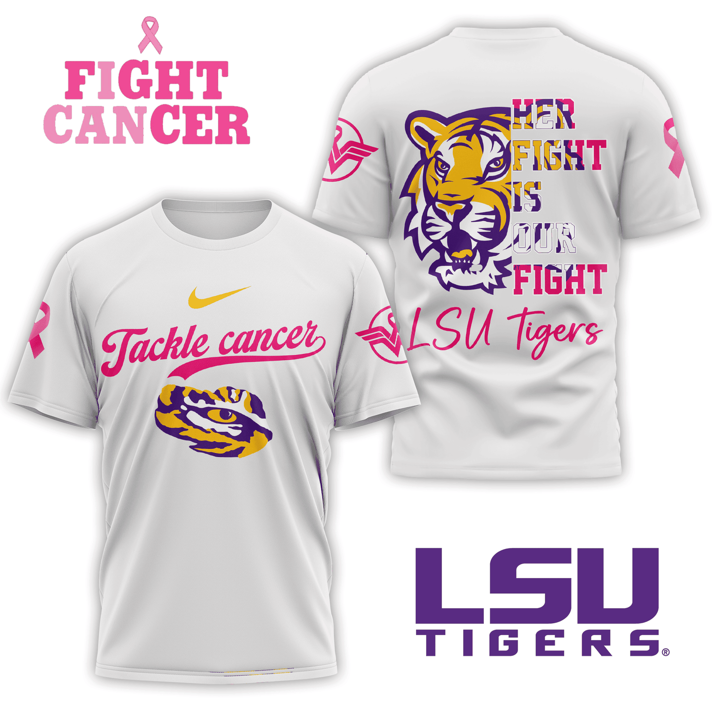 PREMIUM LSU 3D SHIRT TD DCP