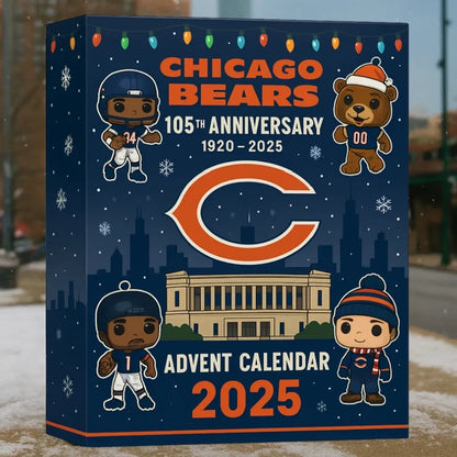 Chicago Bears 105th anniversary 2025 advent calendar CCB LNTH